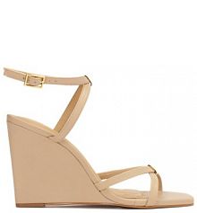 Sandały na obcasie Kazar beżowe