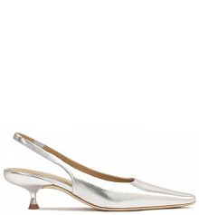 Sandały na obcasie Kazar Studio srebrne