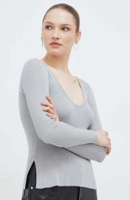 Sweter Max Mara Leisure  srebrny damski 2416361017600