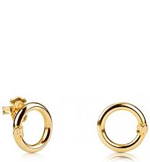 Kolczyki Tous  złote 1001383400