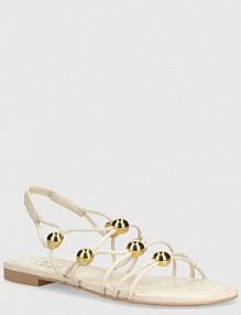 Sandały AGL  beżowe damskie D656081PHSOFT