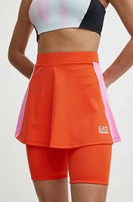 Spódnica mini EA7 Emporio Armani  pomarańczowa 3DTN51.TJTCZ.