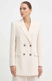 Żakiet Elisabetta Franchi  beżowy GI09542E2