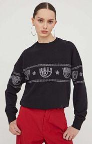 Bluza przez głowę Chiara Ferragni  czarna 76CBIG03