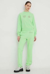 Bluza przez głowę Chiara Ferragni  zielona 76CBIG02