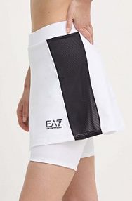 Spódnica mini EA7 Emporio Armani  biała 3DTN51.TJTCZ.