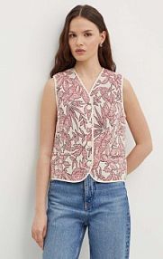 Kamizelka La Petite Française  czerwona damska PFGAMIN