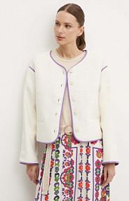 Żakiet La Petite Française  beżowy PFVOYAGE