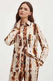 Koszula z długim rękawem La Petite Française  beżowa PFCHARDON