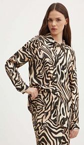 Koszula z długim rękawem La Petite Française  beżowa PFCHOCOLAT