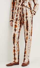 Spodnie eleganckie La Petite Française  beżowe damskie PFPENDULE