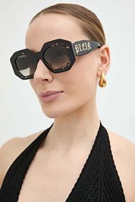 Okulary Philipp Plein  czarne damskie SPP098M.53070