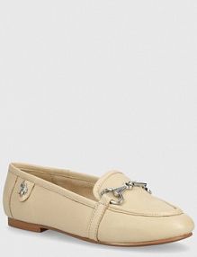 Mokasyny U.S. Polo Assn.  beżowe damskie CHERY001W.4L2