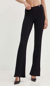 Legginsy Moschino Jeans  czarne damskie 0383.3707