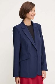 Żakiet Sandro Ferrone  niebieski SFS18XBDALTRO