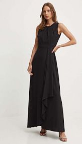 Sukienka maxi Sandro Ferrone  czarna SFS21XBDTOKIO