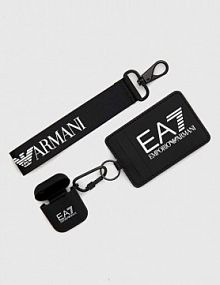 Portfel EA7 Emporio Armani  czarny damski 245103.3R910