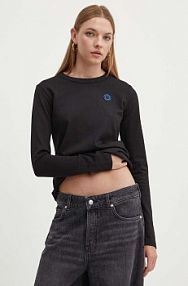 Longsleeve HUGO Blue  czarny damski 50520316