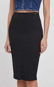 Spódnica midi Calvin Klein  czarna K20K206539