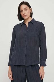 Koszula Emporio Armani  granatowa damska 3D2C61.2NFUZ