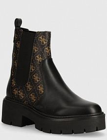 Sztyblety Guess  czarne damskie FLTSHU.ELE10.