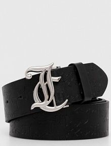 Pasek Juicy Couture  czarny damski WIJJ94127WL7