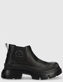 Sztyblety Karl Lagerfeld  czarne damskie KL43530.000