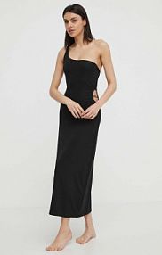 Sukienka maxi Karl Lagerfeld  czarna 241W2200