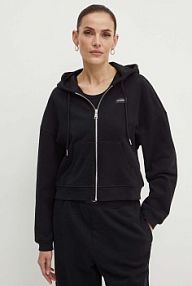 Bluza rozpinana Karl Lagerfeld  czarna damska 245W2112