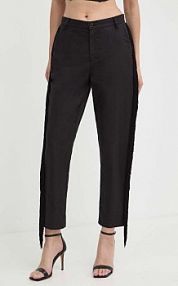 Spodnie eleganckie pinko  czarne damskie 103619.A1XF