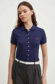 Koszulka polo Polo Ralph Lauren  granatowa damska 211939272