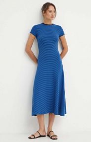 Sukienka maxi Polo Ralph Lauren  niebieska 211892669