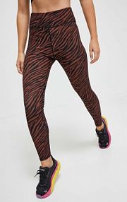 Legginsy Rip Curl  brązowe damskie 026WPA