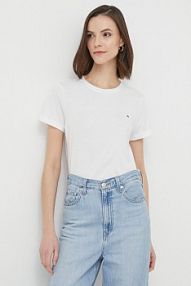 Top Tommy Hilfiger  biały damski WW0WW22043