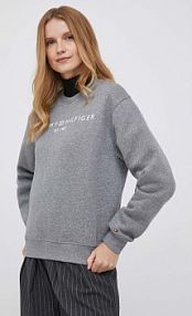 Bluza przez głowę Tommy Hilfiger  szara WW0WW39791