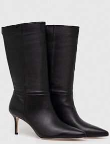 Kozaki Lauren Ralph Lauren  czarne damskie 802942516001.