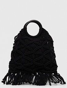 Torebka shopperka Sisley  czarna 6GKDWY041