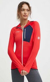 Bluza rozpinana mammut  czerwona damska 1014.05550