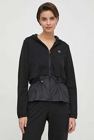 Bluza rozpinana aeronautica militare  czarna damska FE1885DF543