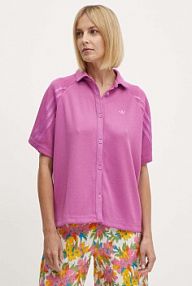 Koszula adidas Originals  fioletowa damska IT9717