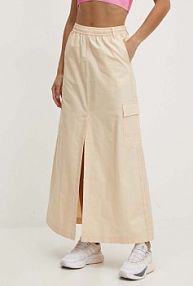 Spódnica maxi adidas Originals  beżowa IU2677