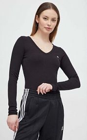 Longsleeve Tommy Jeans  czarny damski DW0DW17990