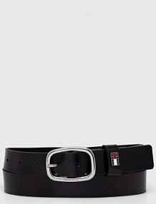 Pasek Tommy Jeans  czarny damski AW0AW15836