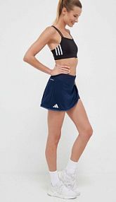 Spódnica mini adidas performance  granatowa HS1456