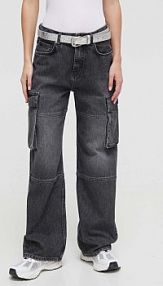 Jeansy HUGO  szare damskie 50507887