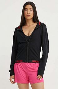 Bluza rozpinana HUGO  czarna damska 50520504