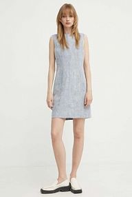 Sukienka mini Tiger Of Sweden  niebieska S72199002