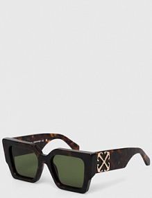 Okulary Off-White  brązowe damskie OERI128.55605