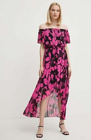 Sukienka maxi Joseph Ribkoff  różowa 241908