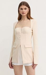 Żakiet PATRIZIA PEPE  beżowy 8S0490.J129